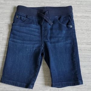 Boys size 8 gym over denim shorts